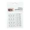 AB Waterdrop color facial diamond stickers Self-adhesive Dazzling eye Makeup Diamond stickers Nail Art decoration Stage makeup Diamond stickers Item Picture